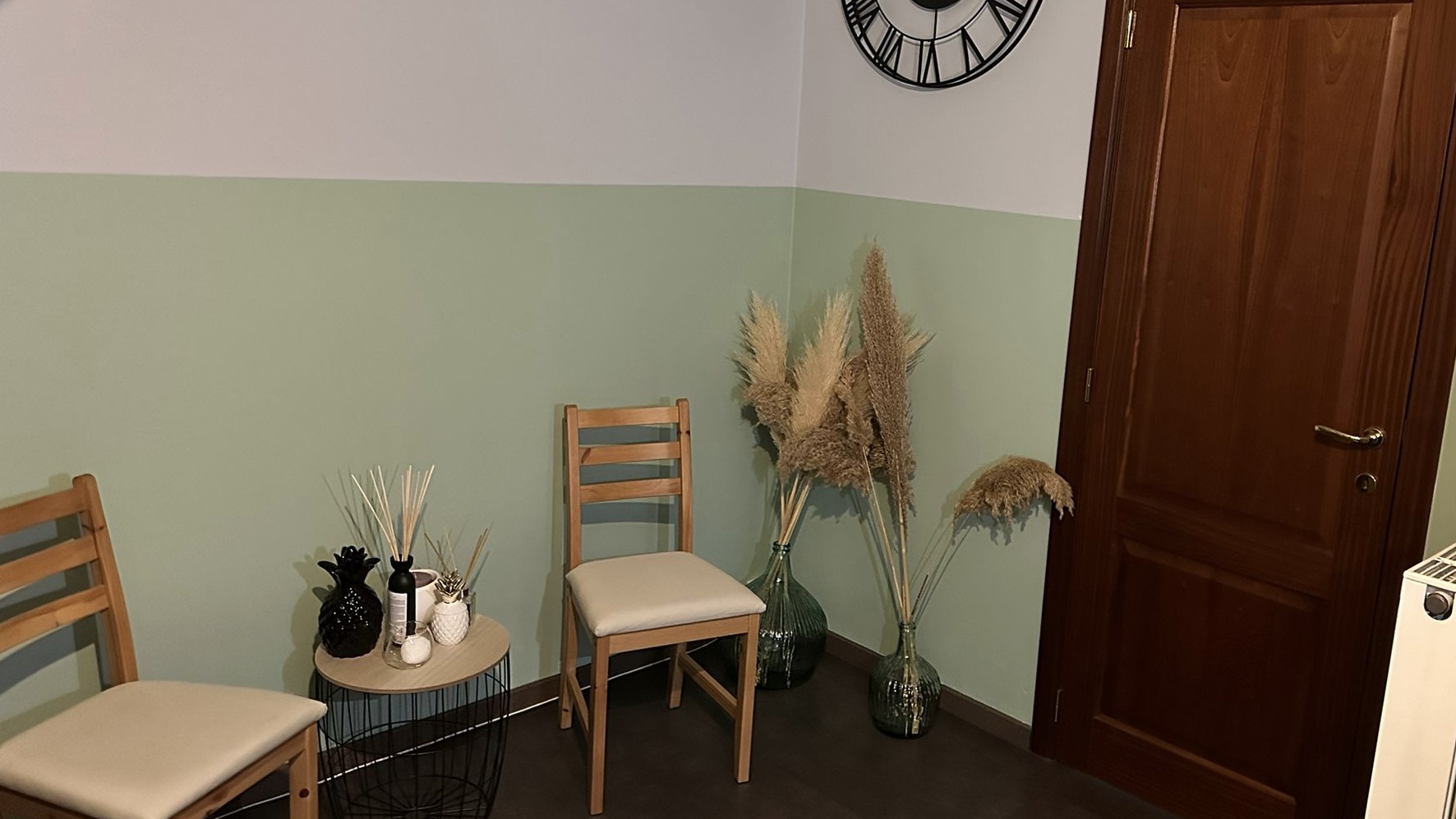 Salle d'attente du cabinet de Lasnes